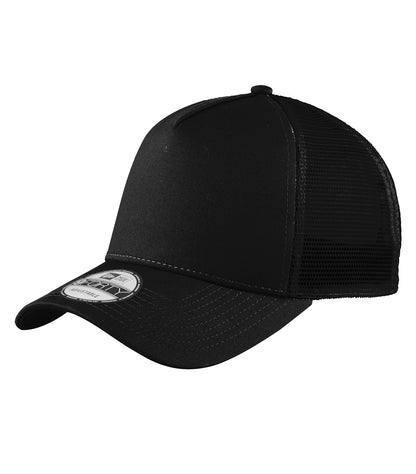 New Era Snapback Trucker Cap NE205 #color_Black/Black