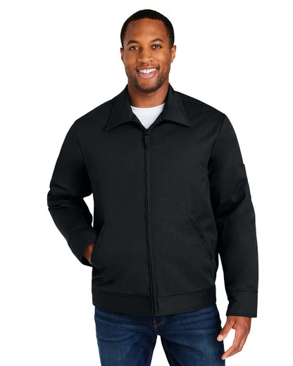 Harriton Unisex ClimaBloc® Station Jacket M721 #color_BLACK