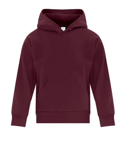 Atc Everyday Collection Everyday Fleece Yth Hooded ATCY2500 #color_Maroon