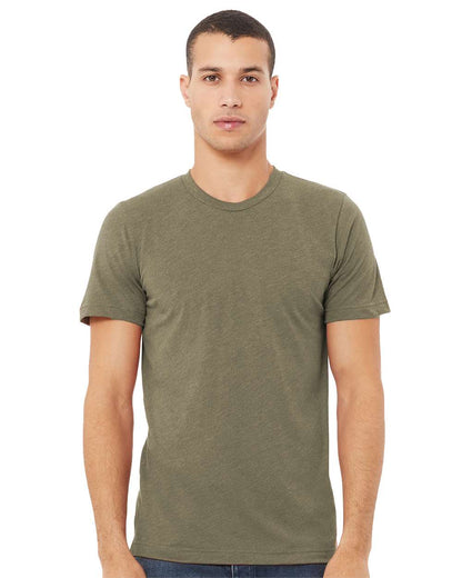 BELLA + CANVAS Triblend Tee 3413 #colormdl_Olive Triblend