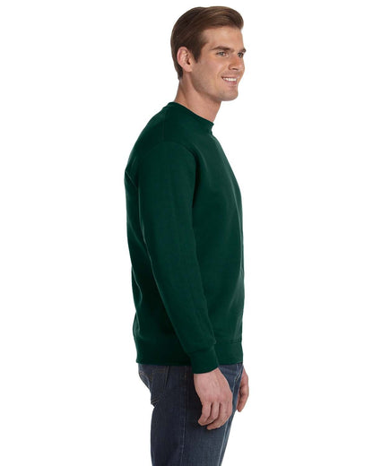 Gildan Adult DryBlend® Fleece Crew G120 #color_FOREST GREEN