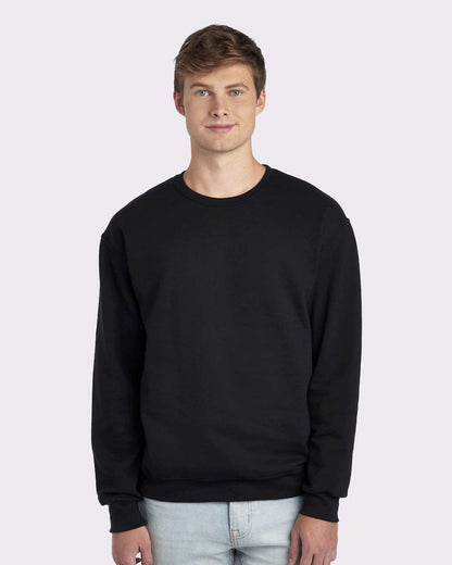 JERZEES NuBlend® Crewneck Sweatshirt 562MR #colormdl_Black