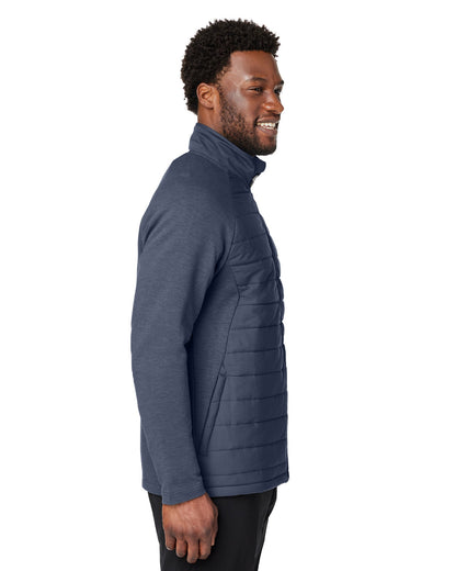 Devon & Jones New Classics® Men's Charleston Hybrid Jacket DG704 #color_NAVY MELANGE