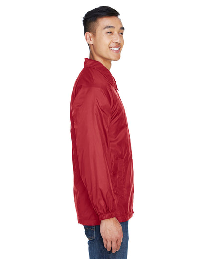 Harriton Adult Nylon Staff Jacket M775 #color_RED