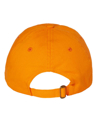 Valucap Adult Bio-Washed Classic Dad Hat VC300A #color_Neon Orange