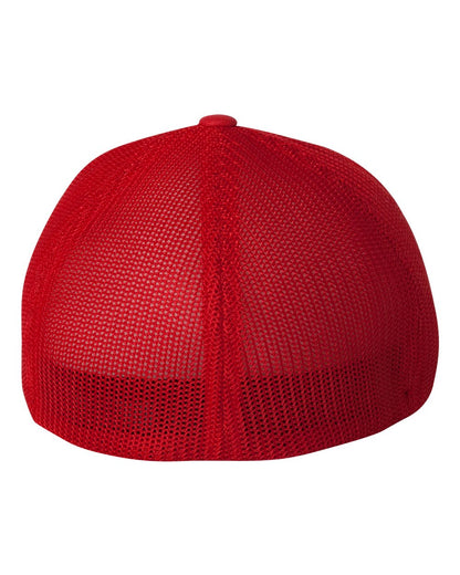 Flexfit Trucker Cap 6511 #color_Red