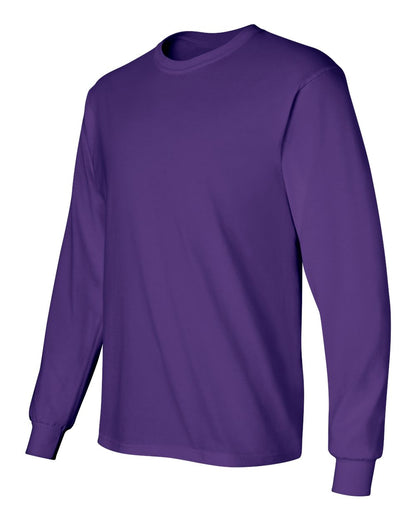 Gildan Ultra Cotton® Long Sleeve T-Shirt 2400 #color_Purple