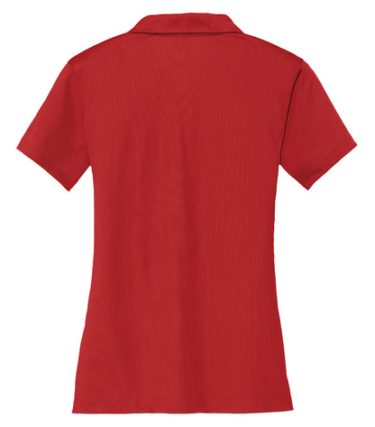 Nike Dri-FIT Vertical Mesh Lds Polo 637165 #color_University Red