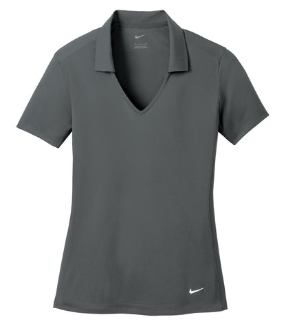 Nike Dri-FIT Vertical Mesh Lds Polo 637165 #color_Anthracite