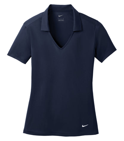 Nike Dri-FIT Vertical Mesh Lds Polo 637165 #color_Marine
