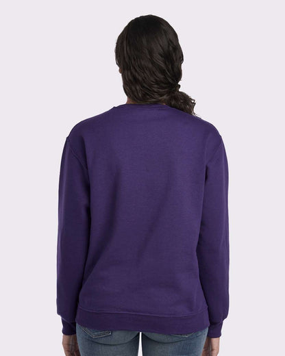 JERZEES NuBlend® Crewneck Sweatshirt 562MR #colormdl_Deep Purple