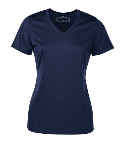 Atc ProTeam S/S V-Neck Lds' Tee L3520 #color_True Navy