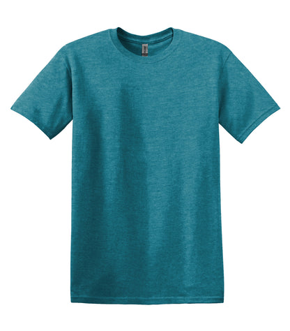 Gildan SoftStyle T-Shirt 6400 #color_Heather Galapagos Blue
