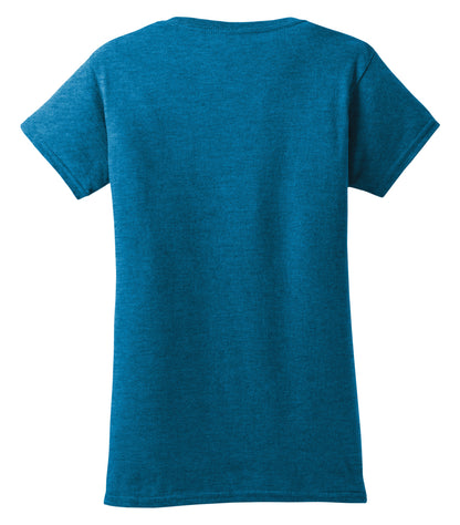 Gildan SoftStyle Junior Fit Lds Shirt 640L #color_Antique Sapphire