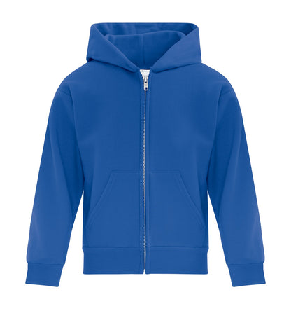 Atc Everyday Collection Everyday Fleece F/Z Yth Hooded ATCY2600 #color_Royal