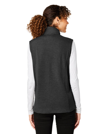 Devon & Jones New Classics® Ladies' Charleston Hybrid Vest DG706W #color_BLK MELANGE