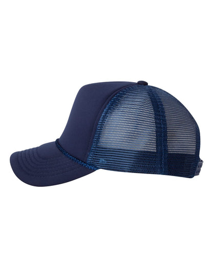 Valucap Foam Mesh-Back Trucker Cap VC700 #color_Navy/ Navy