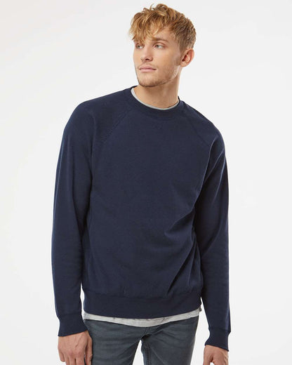 Independent Trading Co. Special Blend Crewneck Raglan Sweatshirt PRM30SBC #colormdl_Classic Navy