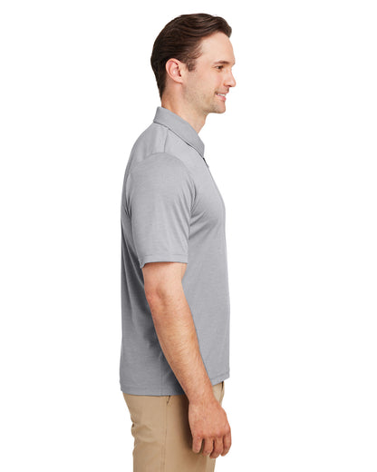 Team 365 Men's Zone Sonic Heather Performance Polo TT51H #color_ATHLETIC HEATHER