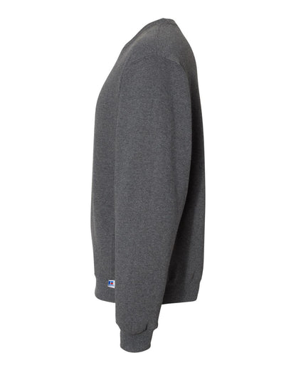 Russell Athletic Dri Power® Crewneck Sweatshirt 698HBM #color_Black Heather