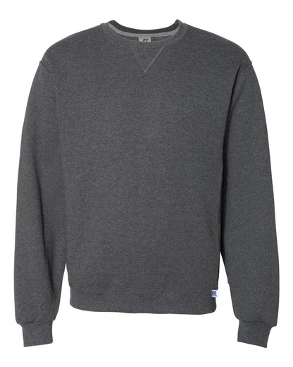 Russell Athletic Dri Power® Crewneck Sweatshirt 698HBM #color_Black Heather