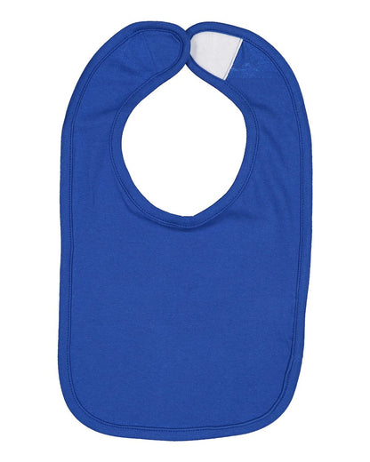 Rabbit Skins Infant Premium Jersey Bib 1005 #color_Royal