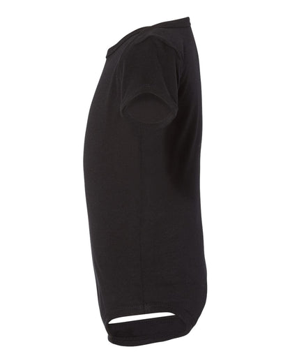 BELLA + CANVAS Infant Jersey Short-Sleeve One-Piece 100B #color_Black