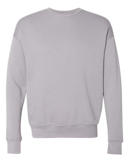 BELLA + CANVAS Sponge Fleece Drop Shoulder Crewneck Sweatshirt 3945 #color_Storm