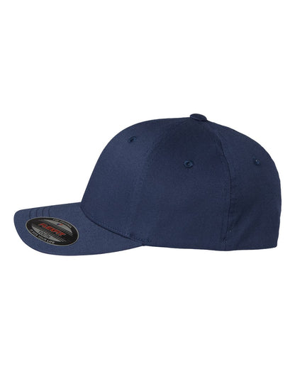 Flexfit Youth Cotton Blend Cap 6277Y #color_Navy