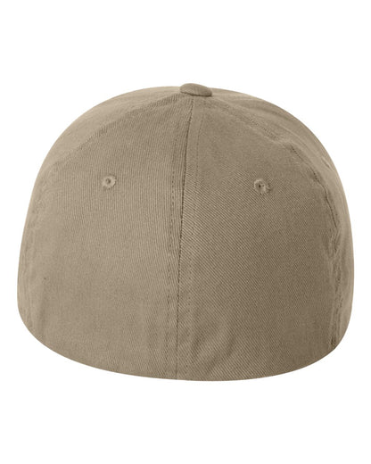 Flexfit Brushed Twill Cap 6377 #color_Khaki