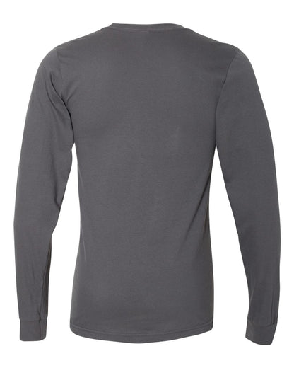 American Apparel Fine Jersey Long Sleeve Tee 2007 #color_Asphalt