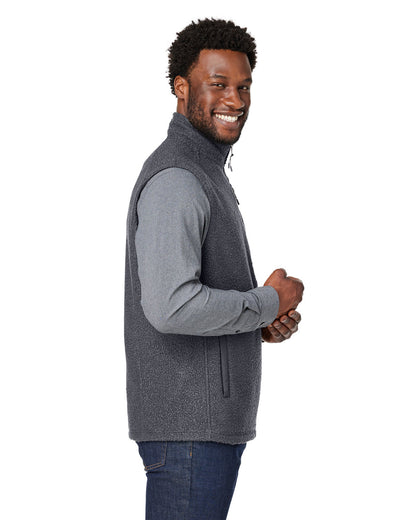 North End Men's Aura Sweater Fleece Vest NE714 #color_CARBON