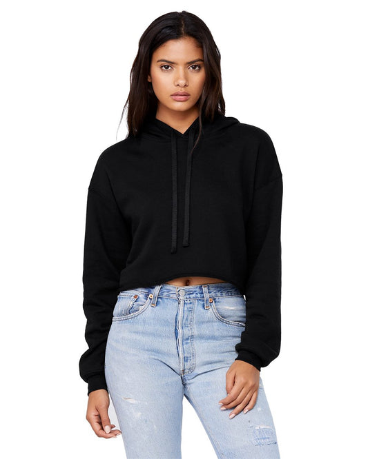 BELLA + CANVAS Women's Crop Fleece Hoodie 7502