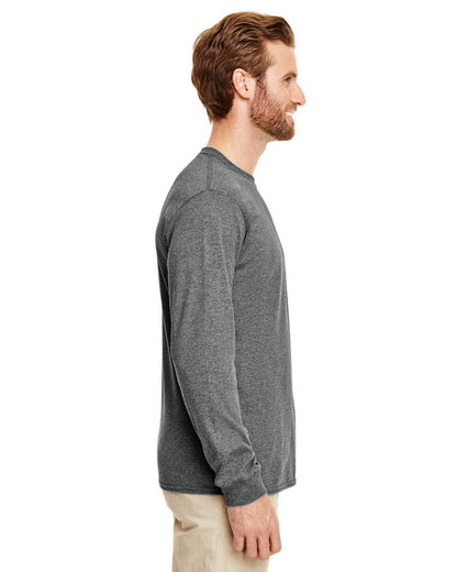 Gildan Adult Long-Sleeve T-Shirt G840 #color_GRAPHITE HEATHER