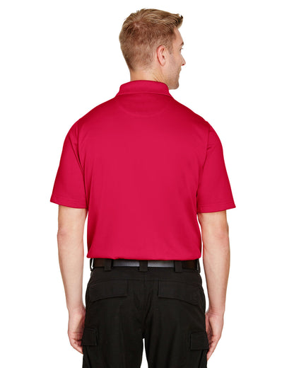 Harriton Men's Advantage Snag Protection Plus Polo M348 #color_RED