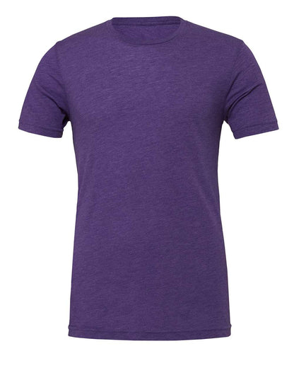 BELLA + CANVAS CVC Jersey Tee 3001CVC #color_Heather Team Purple