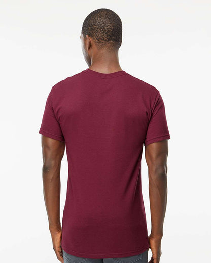 M&O Gold Soft Touch T-Shirt 4800 #colormdl_Maroon