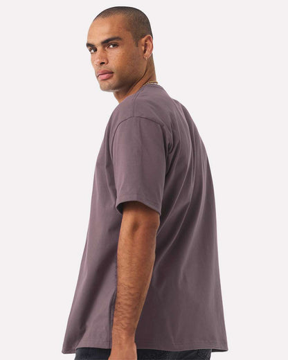 BELLA + CANVAS 7.5 oz Heavyweight Tee 4610 #colormdl_Purple Storm