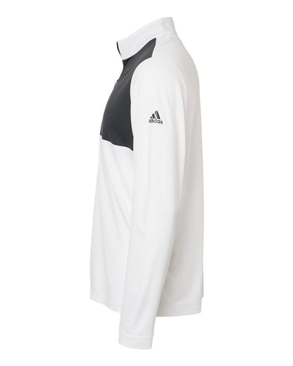 Adidas Lightweight Quarter-Zip Pullover A280 #color_White/ Carbon