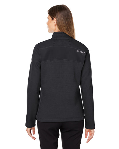 Spyder Ladies' Constant Canyon Sweater S17937 #color_BLACK