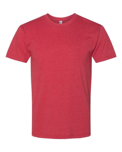 American Apparel 50/50 Tee BB401 #color_Heather Red