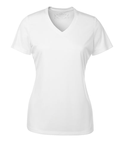 Atc ProTeam S/S V-Neck Lds' Tee L3520 #color_White