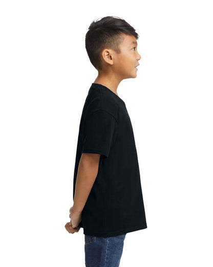 Gildan Youth Softstyle Midweight T-Shirt G650B #color_PITCH BLACK