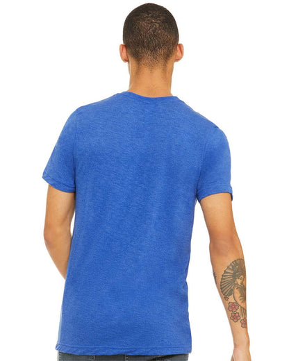 BELLA + CANVAS Triblend Tee 3413 #colormdl_True Royal Triblend