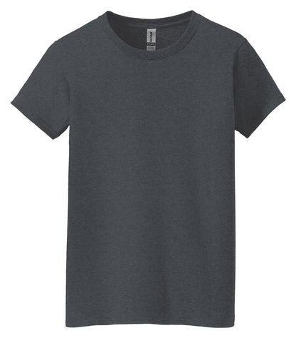 Gildan HEAVY COTTON MISSY FIT T-SHIRT 5000L #color_Dark Heather