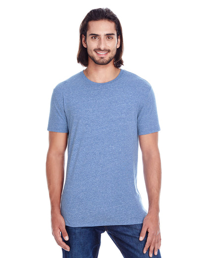 Threadfast Unisex Triblend Short-Sleeve T-Shirt 102A #color_NAVY TRIBLEND