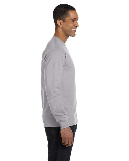 Gildan Adult Long-Sleeve T-Shirt G840 #color_SPORT GREY