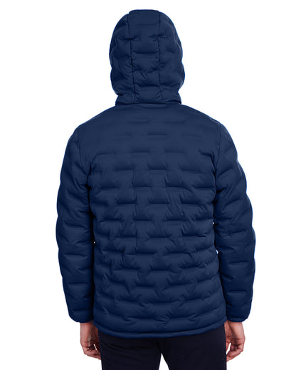 North End Men's Loft Puffer Jacket NE708 #color_CLASSC NVY / CRBN