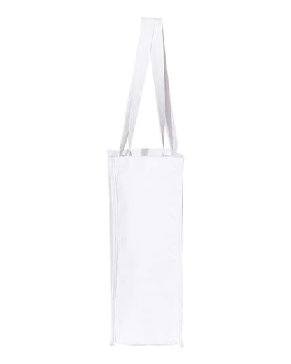 Q-Tees 27L Jumbo Shopping Bag Q125400 #color_White