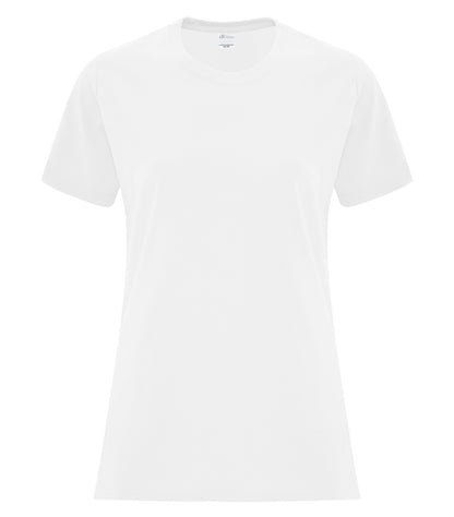 Atc Everyday Collection Everyday Cotton Lds' Tee ATC1000L #color_White